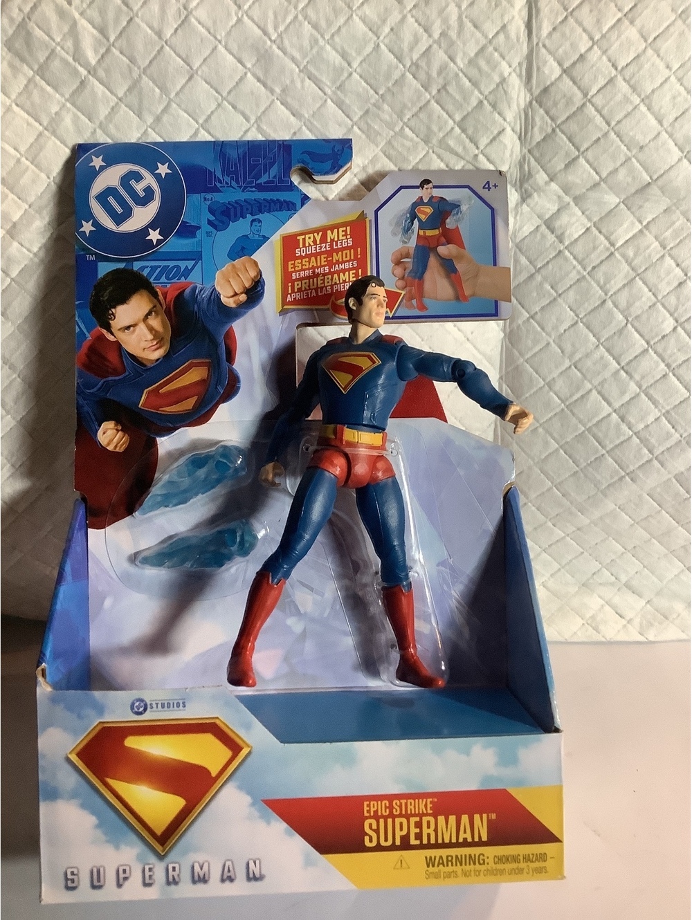 Epic Strike Superman Action Figure - New in Packaging